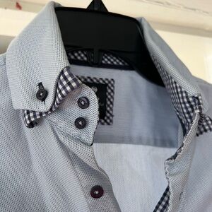 Brio Boys blue dress shirt size 20